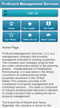 Mobile Screenshot of proficientmanagement.com